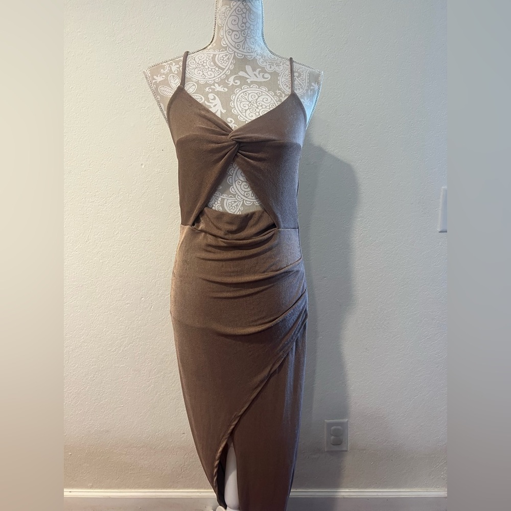 Maxi Mocha Dress